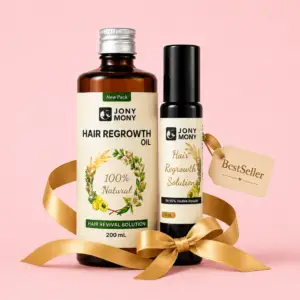 Complete Hair Regrowth Combo | Oil + Roll-On